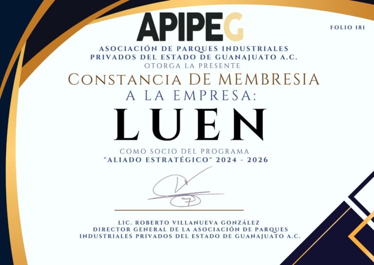 MEMBRESÍA APIPEG LUEN