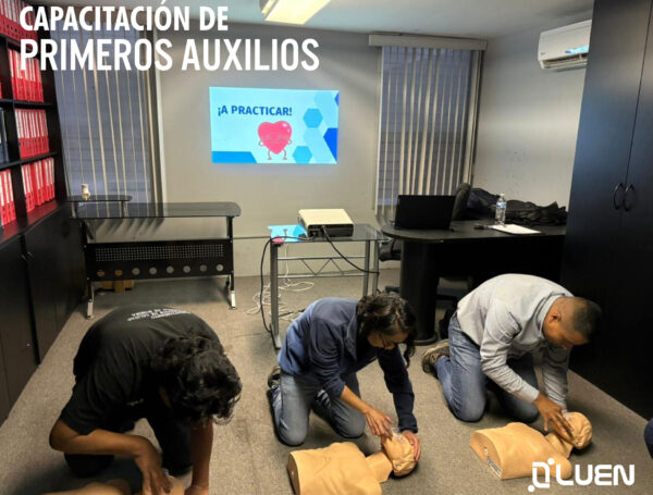 CAPACITACIÓN PRIMEROS AUXILIOS Y COMBATE A CONATOS DE INCENDIO