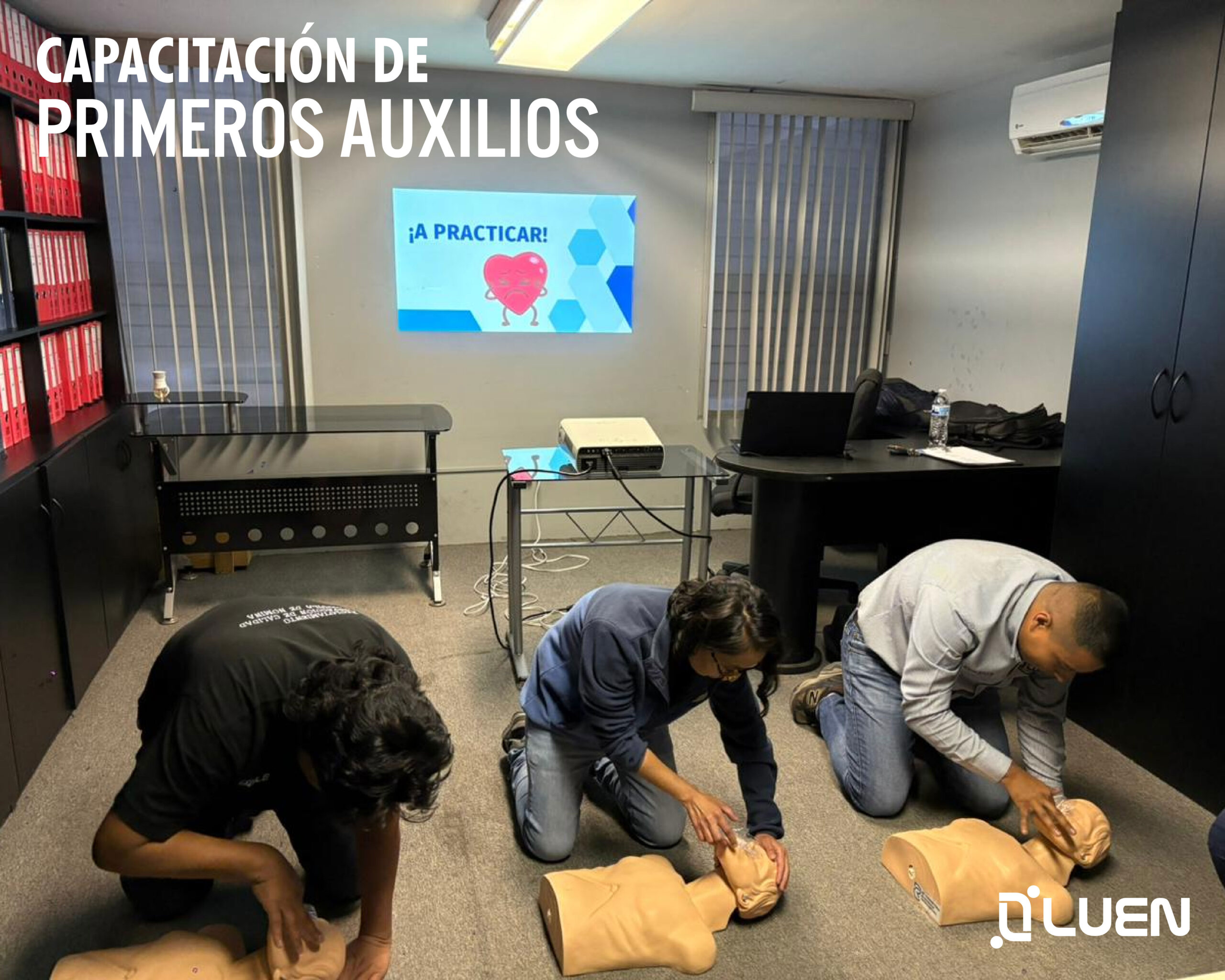 CAPACITACIÓN PRIMEROS AUXILIOS Y COMBATE A CONATOS DE INCENDIO