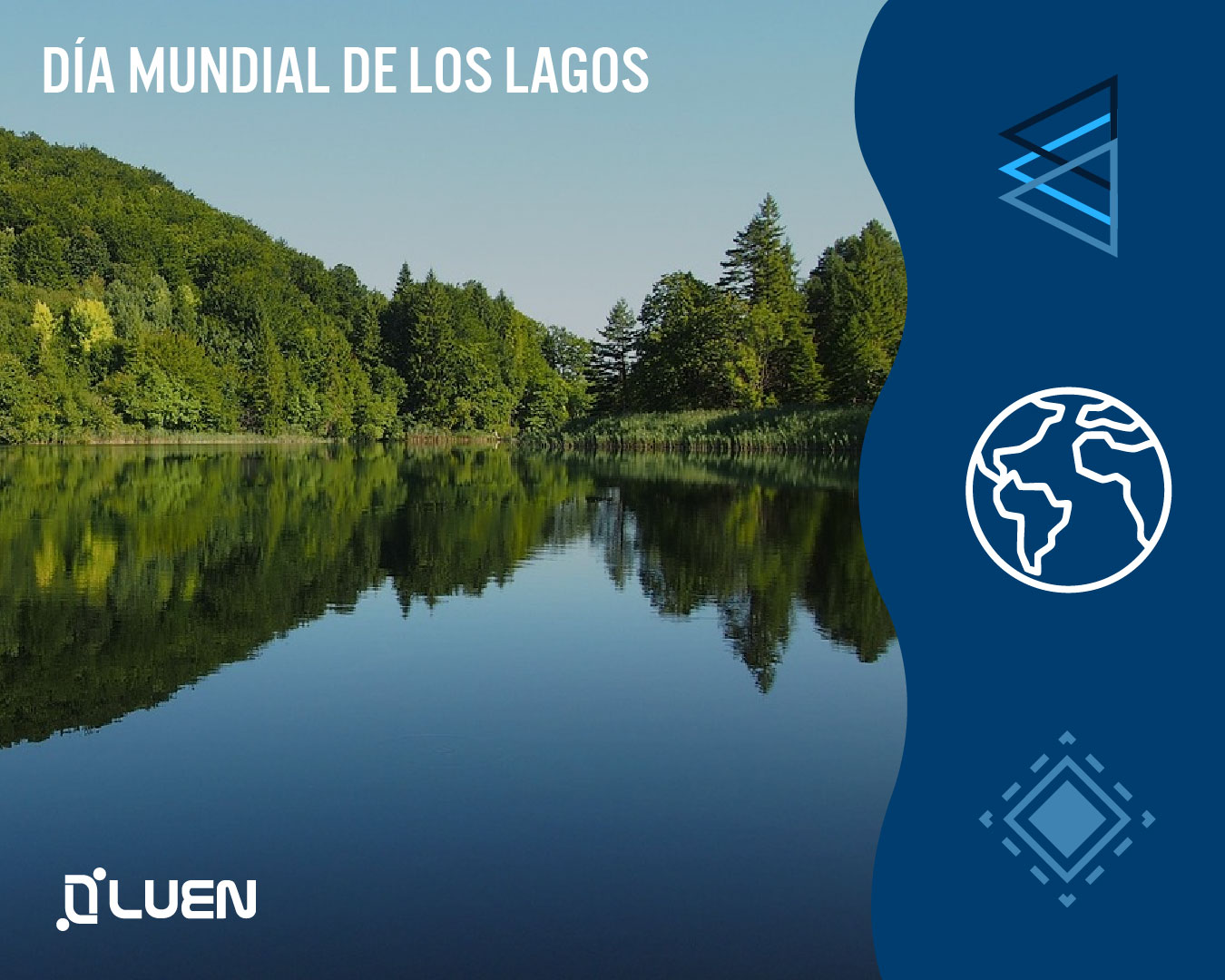 día mundial de los lagos